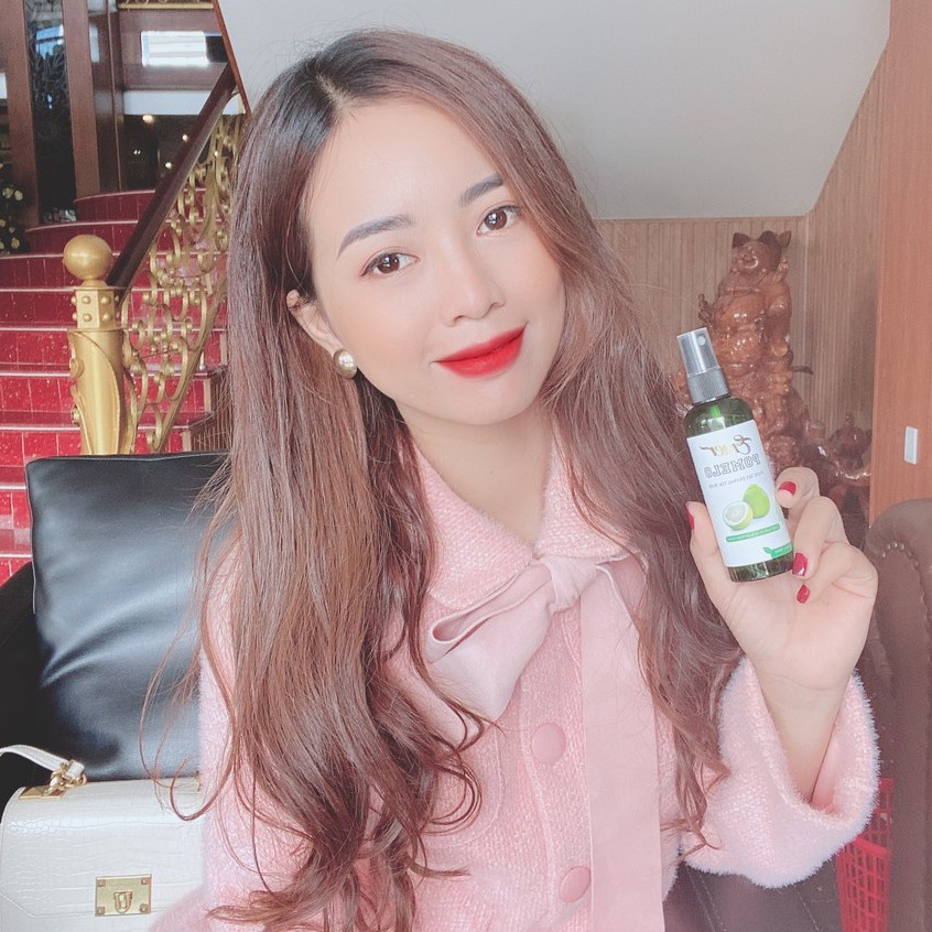 Bộ 10 chai tinh dầu bưởi xịt mọc tóc nhanh pomelo EMER Garin dưỡng tóc kích mọc tóc giảm rụng tóc rõ rệt cho tóc dày hơn