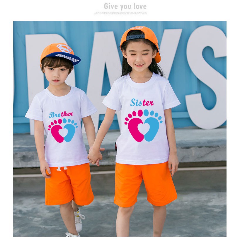 áo gia đình du lịch dễ thương cotton co giản thoải mái