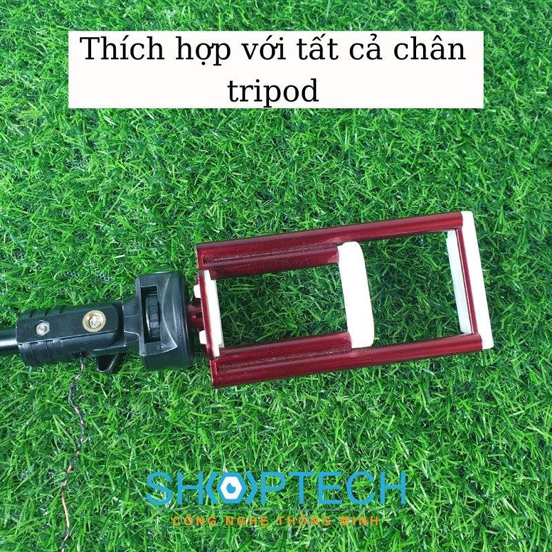 [Loại 1] Đầu Kẹp điện thoại, iPad máy tính bảng gắn cho tripod chân máy ảnh gậy selfie