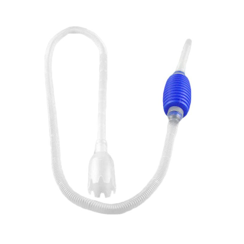 Finelife】Suction pump for aquarium water change and cleaning fish tank manual suction pump