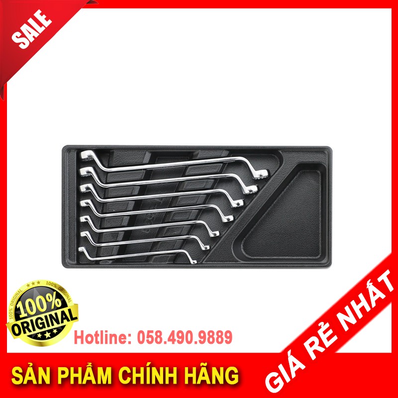 Bộ cờ lê 2 đầu tròng hệ mét 7 chi tiết Yato YT-5533 - Sản phẩm chính hãng Yato Ba Lan