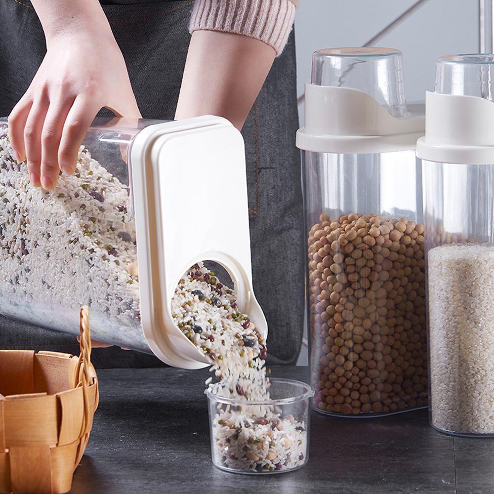 Hộp Đựng Thực Phẩm Bịt Kín Chống Ẩm Tiện Dụng Cho Nhà Bếp