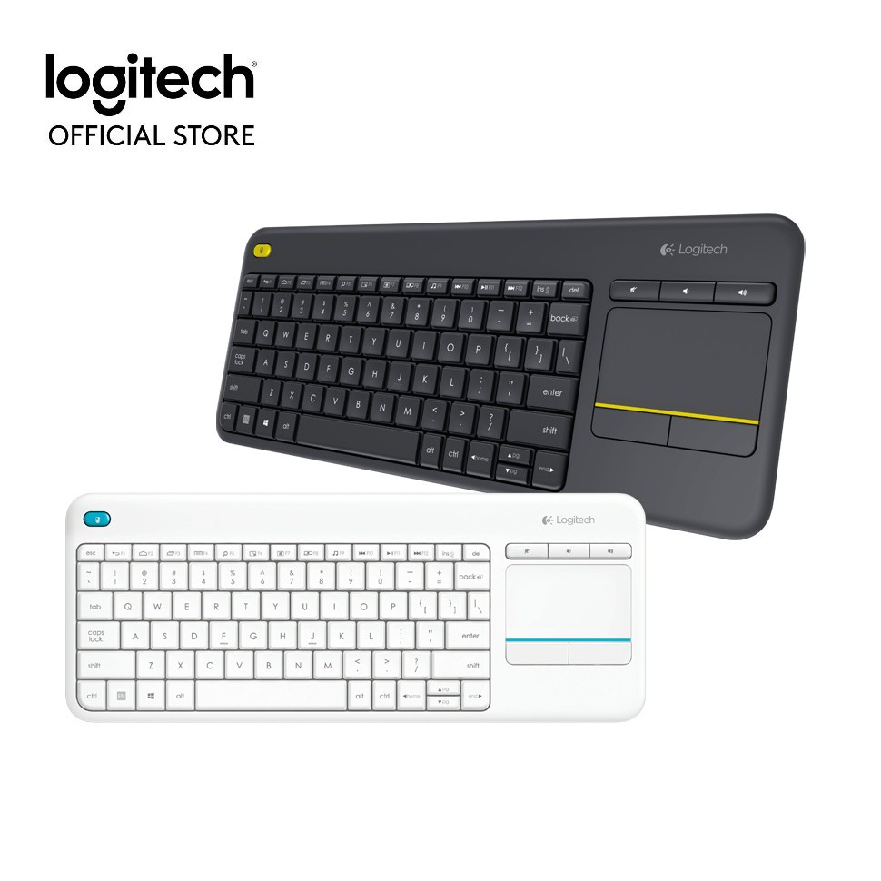 Bàn Phím Không Dây LOGITECH K400 Plus [Đen-Trắng] | BigBuy360 - bigbuy360.vn