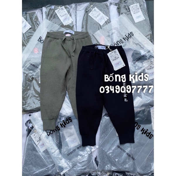 Quần Joggers Len Bé Trai Gân Mềm ZR