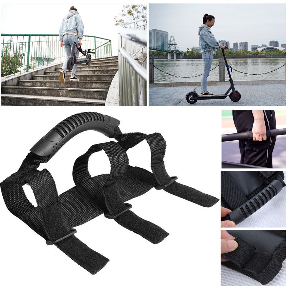 Dây đeo tay cầm bằng nylon màu đỏ/đen chất lượng cao cho xe scooter điện