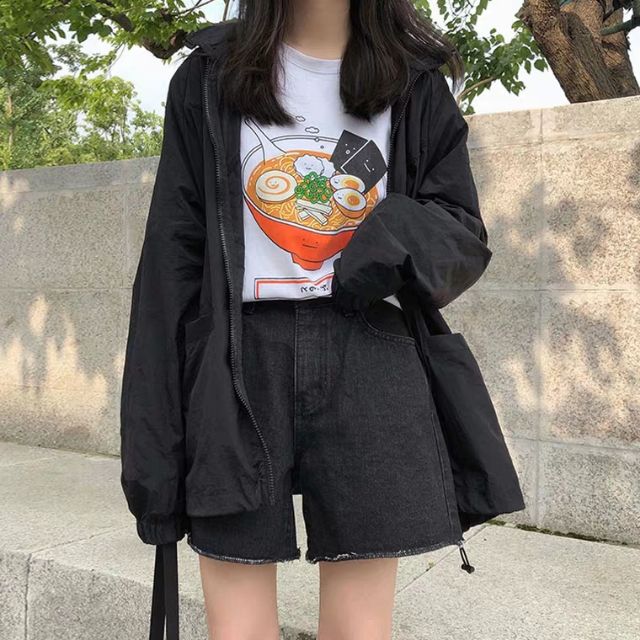 Áo Khoác Dù Ulzzang Cực Chất❌ Y ảnh 100%👉 Ảnh thật ở cuối