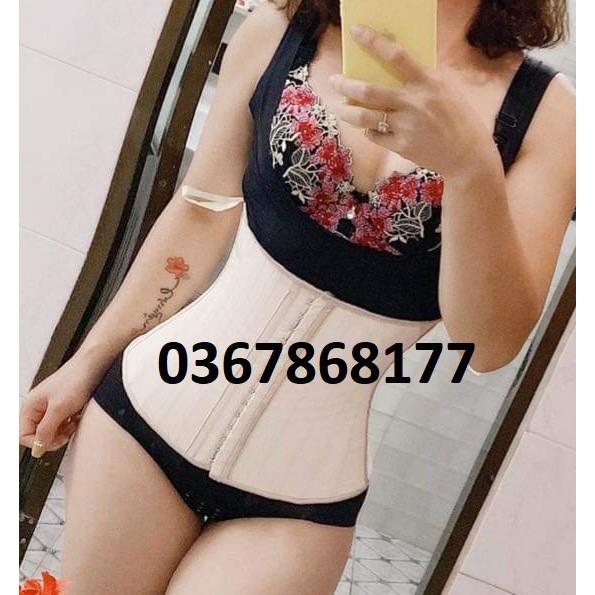 [Cam kêt hàng chuẩn] Đai nịt bụng latex 25 xương chuẩn Hy lạp cao cấp