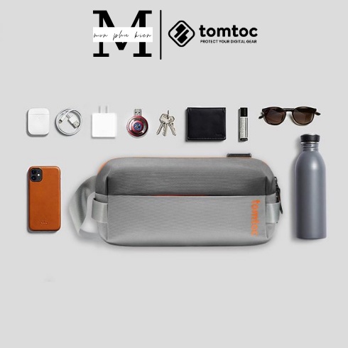 Túi đeo chéo tomtoc  lighweight codura sling bag H02-A04 | MON phụ kiện chính hãng