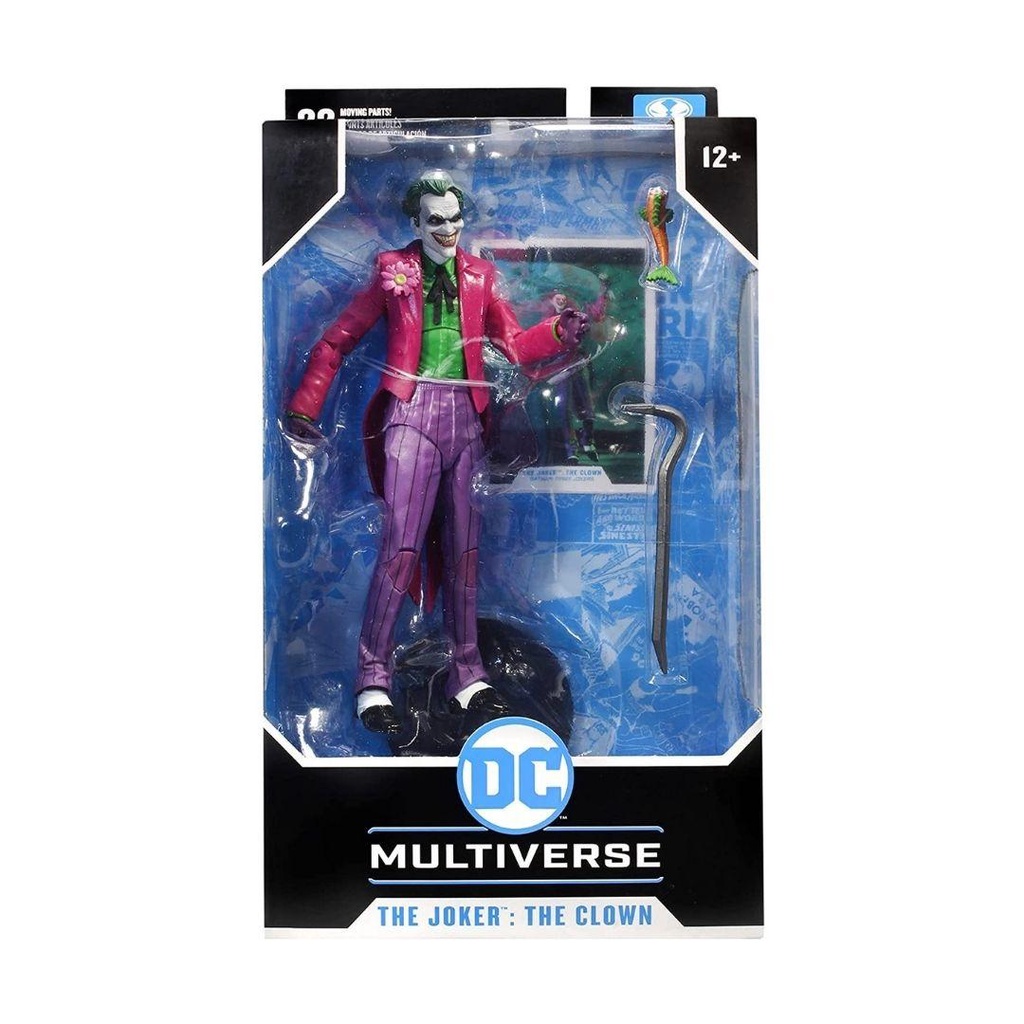 Mô hình DC Multiverse The Joker 18cm The Clown Batman Three Jokers McFarlane Chính hãng Mỹ DCMF41