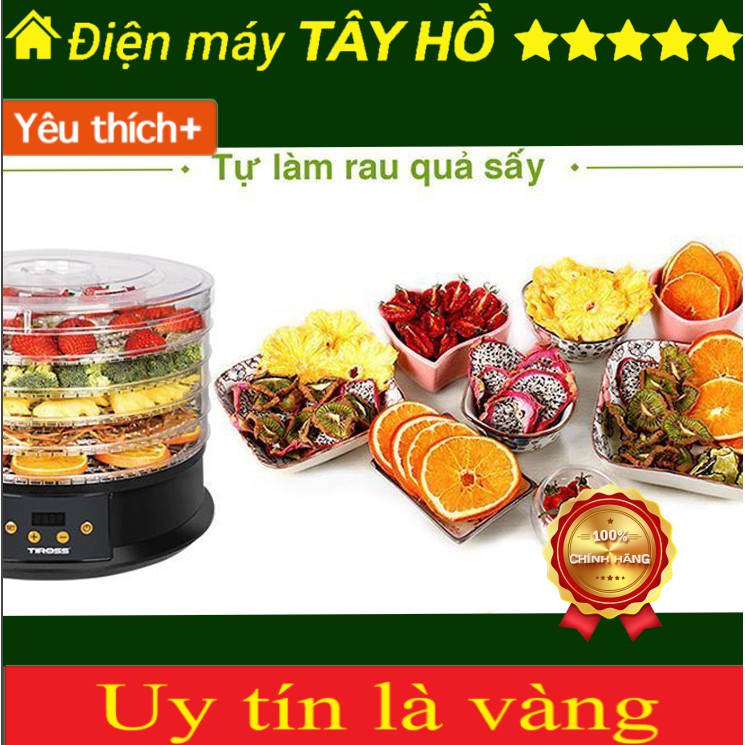 [GIAN HÀNG UY TÍN] [HÀNG CHÍNH HÃNG] Máy sấy hoa quả thực phẩm đa năng Tiross TS9682