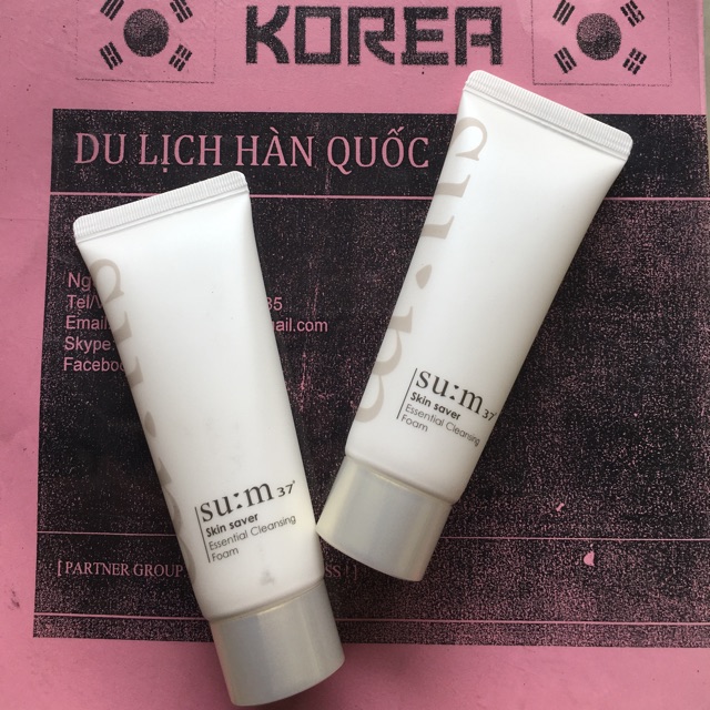 Sữa rửa mặt SU:M 37