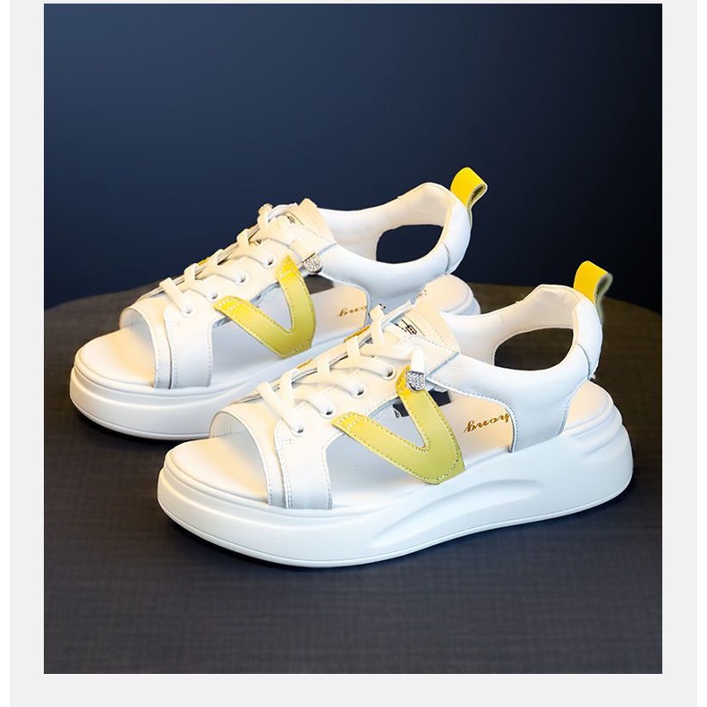 Giày Sandal Thể Thao Đế Dày Thời Trang Dành Cho Nữ