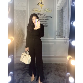 Quần xẻ gấu bigsize Như Huệ BBigsize