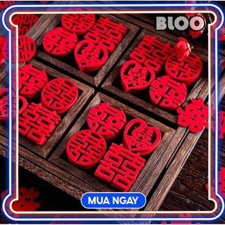 Bộ 30 Chữ Hỷ Nhỏ Trang Trí Lễ Ăn Hỏi, Đám Cưới, Lễ Thành Hôn BLOO16