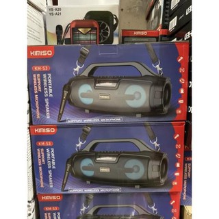 Loa karaoke bluetooth Kimiso KM-S3 có kèm mic