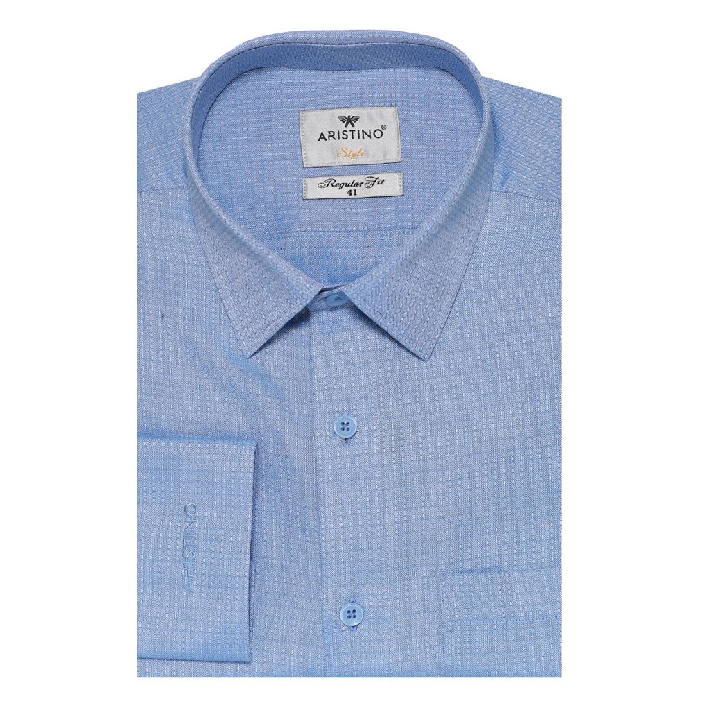 Áo sơ mi nam dài tay ARISTINO- sợi sồi- reguler -