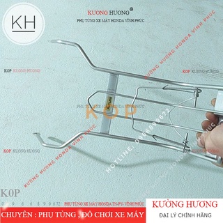 Baga INOX lắp xe Future1 ( Lượn hàng gắn giữa xe future 1 ) (-10%)