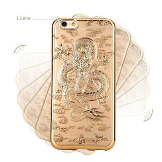 Ốp lưng rồng vàng 4D iphone 6 ,6 plus, 7,7plus