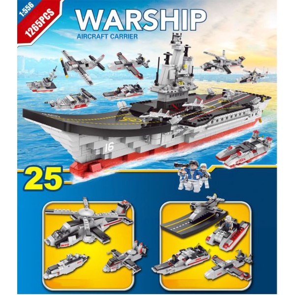 BỘ XẾP HÌNH Tàu sân bay , tàu chiến AIRCRAFT CARRIER