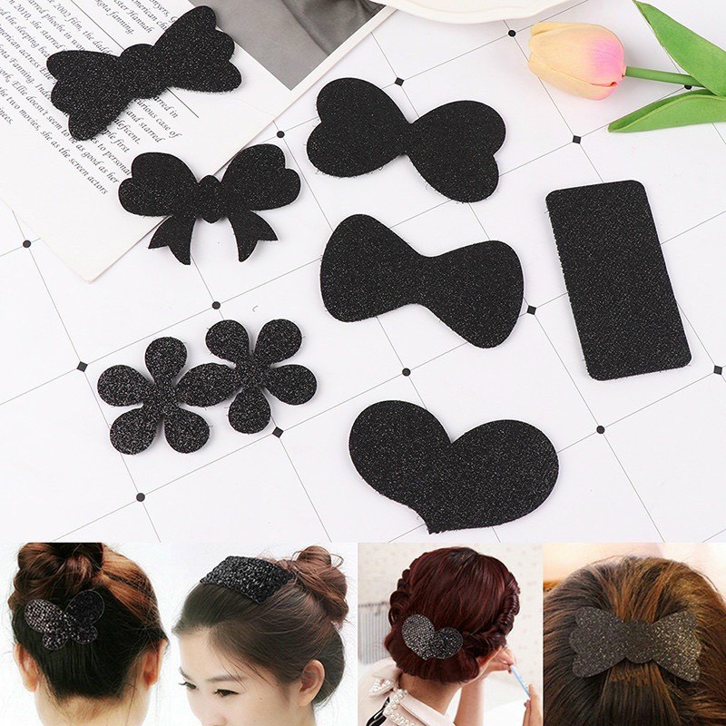 Dán mái - Dán tóc con khi make up  màu đen