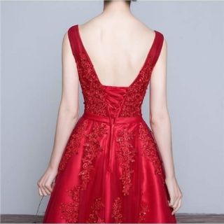 Đầm Maxi cổ tim hoa rơi