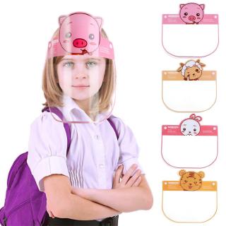 Miếng che mặt chống giọt bắn và chống bụi có thể điều chỉnh kiểu dáng dễ thương cho trẻ em