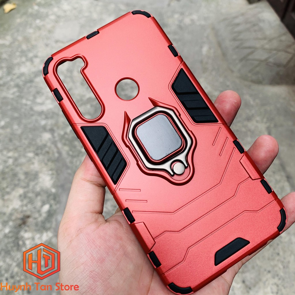 Ốp lưng Xiaomi Redmi Note 8 cao su chống sốc Iron Man Ver 2