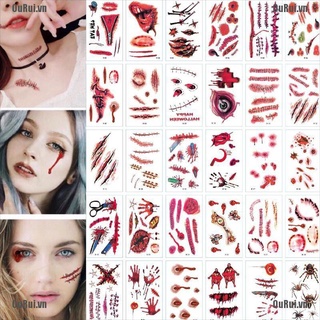 Sét 2 miếng dán vết thương Halloween