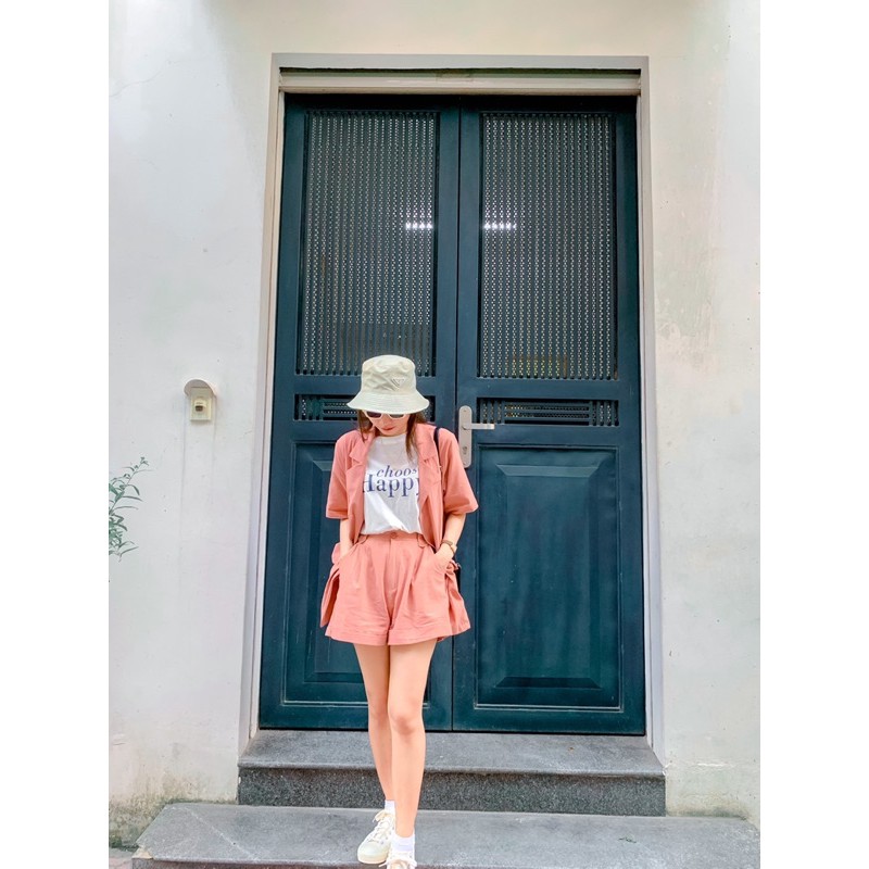 [Sẵn-Ảnh Thật] Set blazer 2 màu pastel siêu đẹp