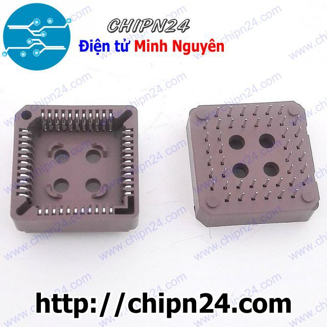 [1 CÁI] Đế IC PLCC44 DIP