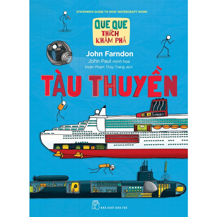 Sách-Tàu thuyền (Que Que Thích Khám Phá)