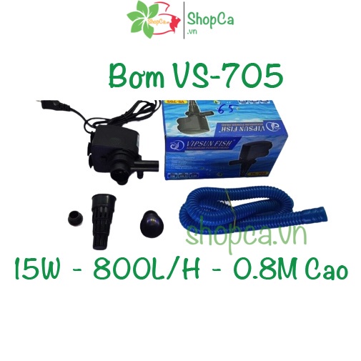 Máy bơm nước Vipsun Vs 705 cho hồ cá cảnh