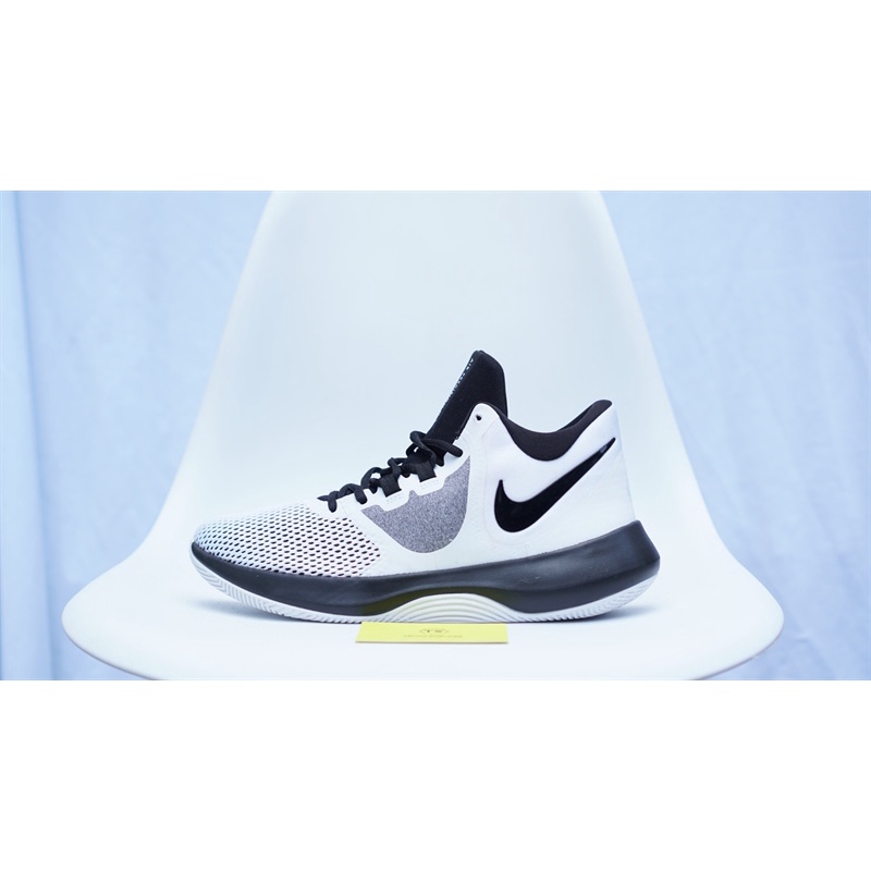 Giày bóng rổ Nike Precision II White Black (M) AA7069-100 Chính Hãng - Size 44.5