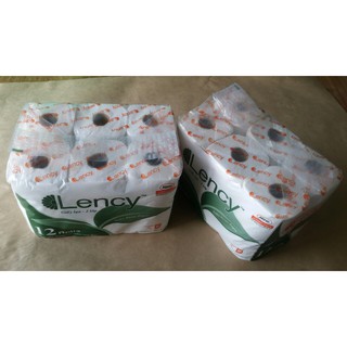 Giấy vệ sinh Lency 12 cuộn 2 lớp