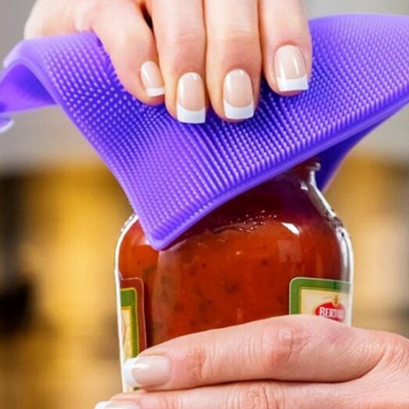 Set 3 Miếng Rửa Chén Bằng Silicon Mới