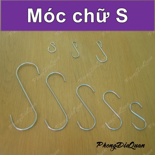 Móc chữ S - Móc chống rơi - Móc dấu hỏi - Móc treo đồ