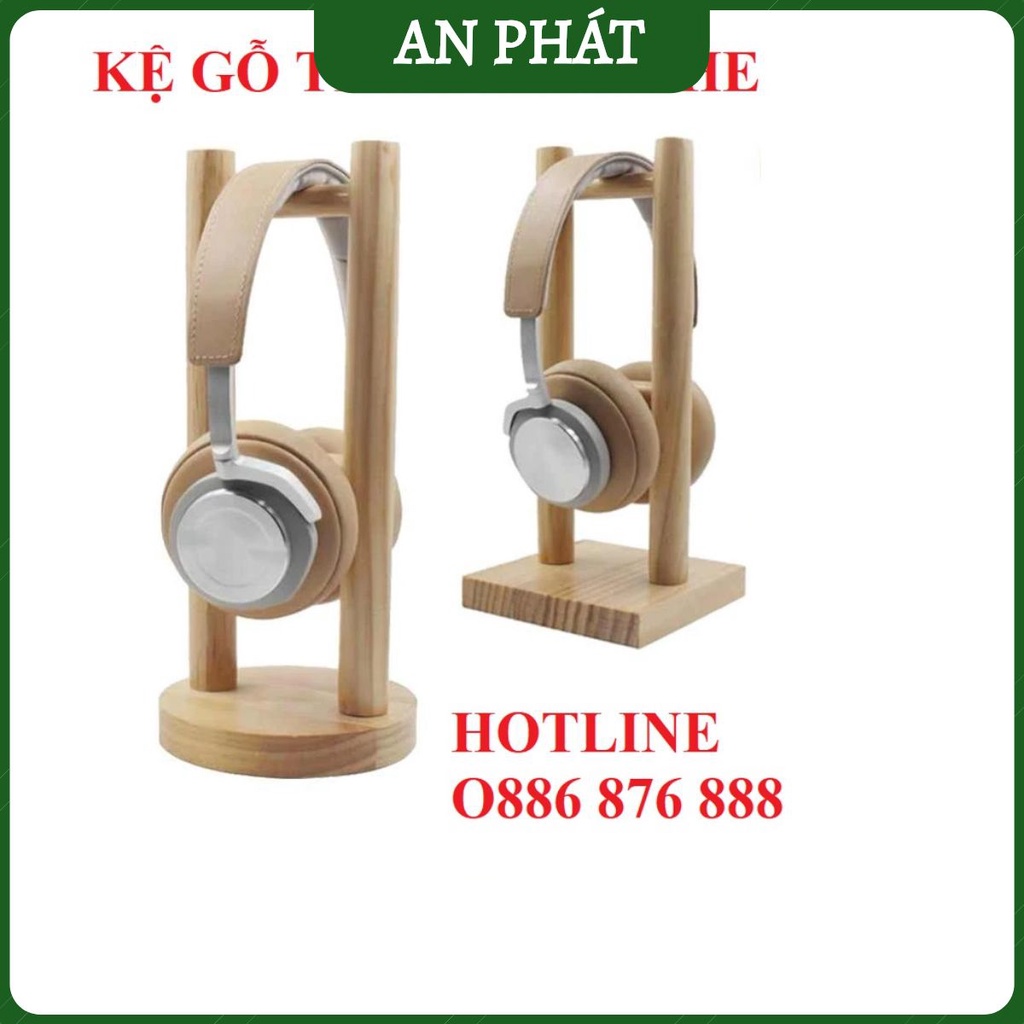 ❤️ Giá Treo Tai Nghe, Kệ Đỡ HeadPhone Bằng Gỗ Thông Tự Nhiên Tinh Tế