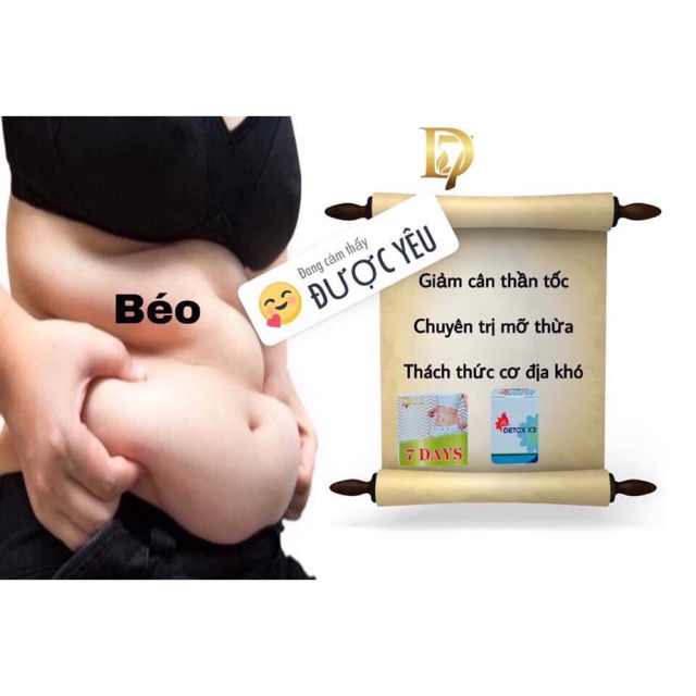 COMBO GIẢM CÂN 7DAYS DETOX