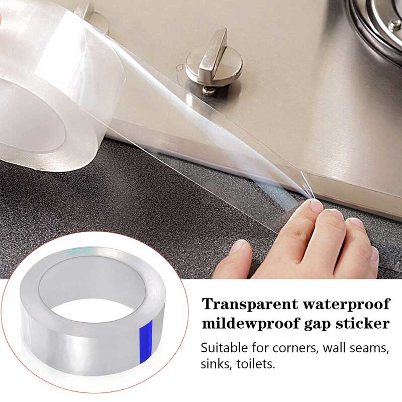 Băng keo dán bằng PVC trong suốt chống nước dành cho lỗ hở nhà bếp