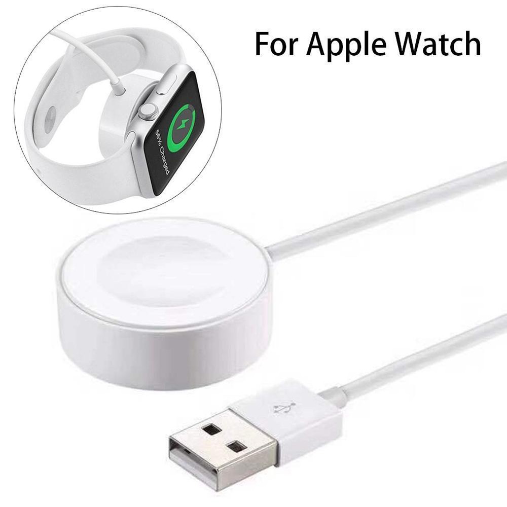 Cáp Sạc Từ Tính Không Dây 38mm 42mm Cho Đồng Hồ Thông Minh Apple Watch 1 2 3 4