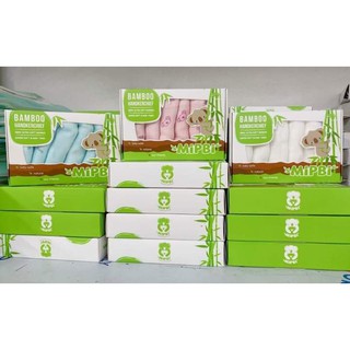 Set 6 khăn sữa sợi tre mềm mipbi
