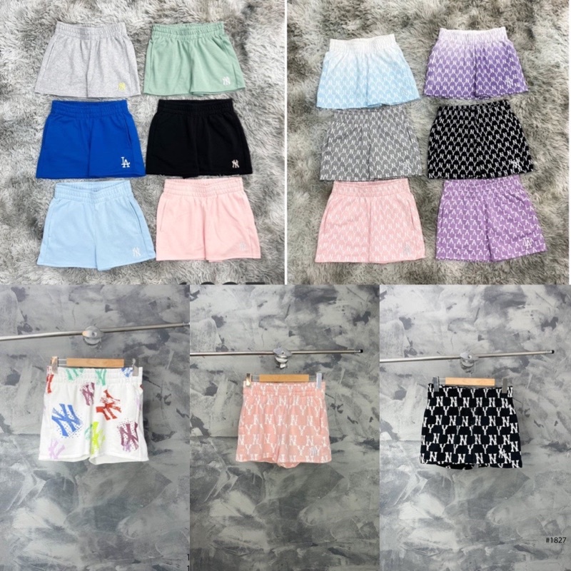 (ảnh thật) Quần short MONOGRAM nhiều màu hàng loại 1:1