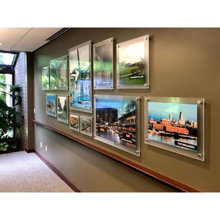 Khung Ảnh Mica Trong Treo Tường Khổ Lớn
