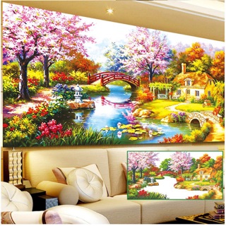 Tranh đính đá tổ ấm hạnh phúc