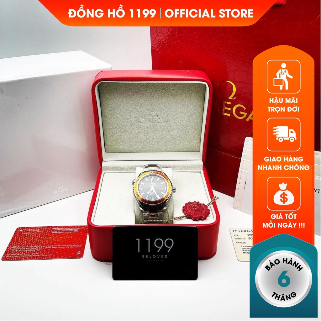 Đồng hồ cơ nam 1199WATCHES chống nước chống xước sang trọng bảo hành 6 tháng 23230 | BigBuy360 - bigbuy360.vn