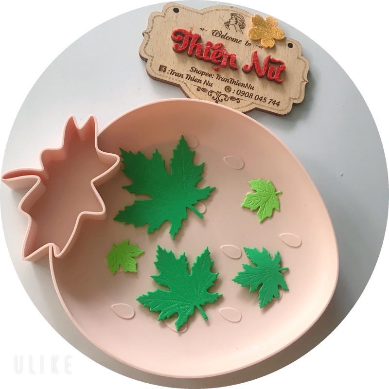 100 Lá  phong bằng nỉ/xốp đủ size rẻ nhất shoppe