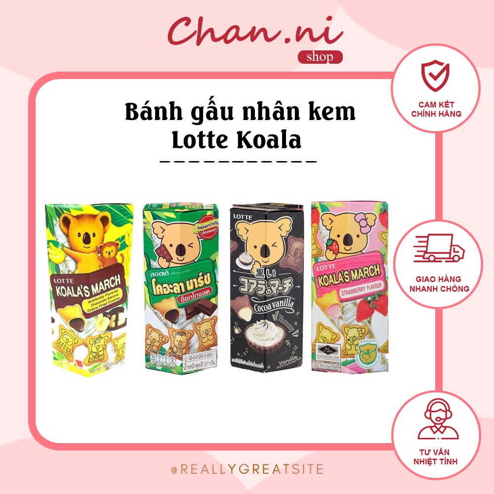 Bánh gấu nhân kem Koala
