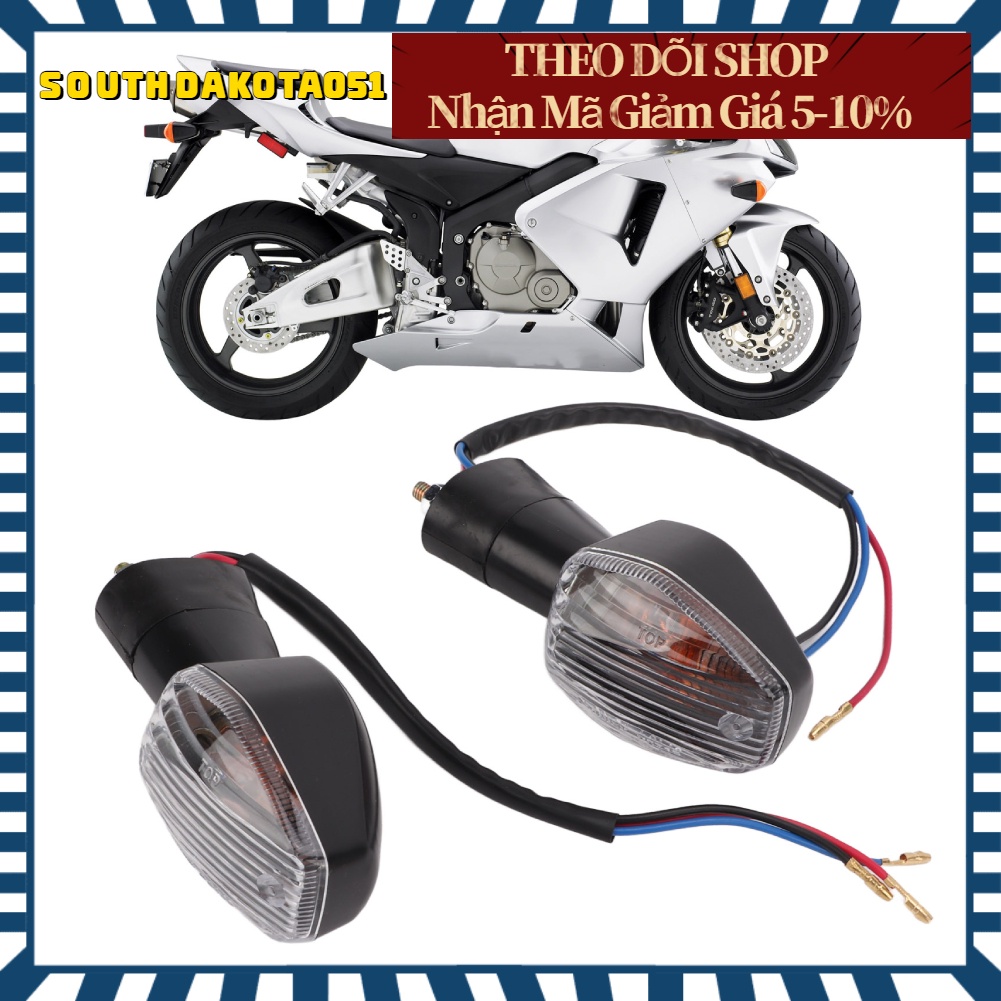 Hàng Sẵn Cặp Đèn xi nhan Đèn Tín Hiệu Rẽ Trái Phải Cho Xe Mô Tô Southdakota051 CB400 CBR929RR CBR954RR CBR600F4【Southdakota051】