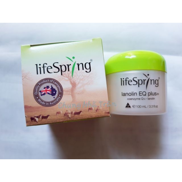 Kem nhau thau cừu lifeSpring Lanolin EQ Plus+