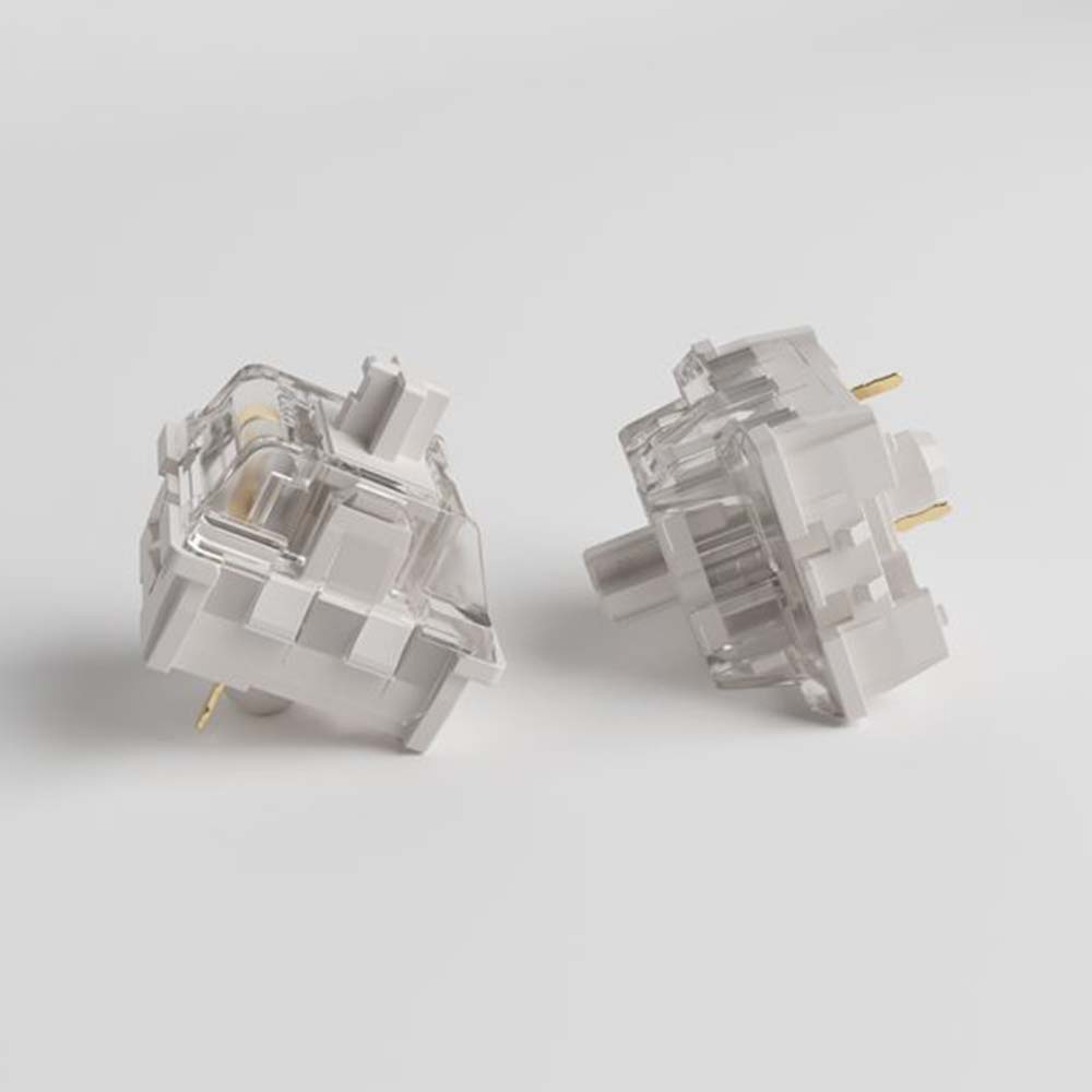 Bộ 45 Switch bàn phím cơ Akko CS Vintage White